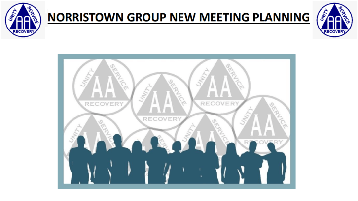 Norristown Group New Meeting Planning